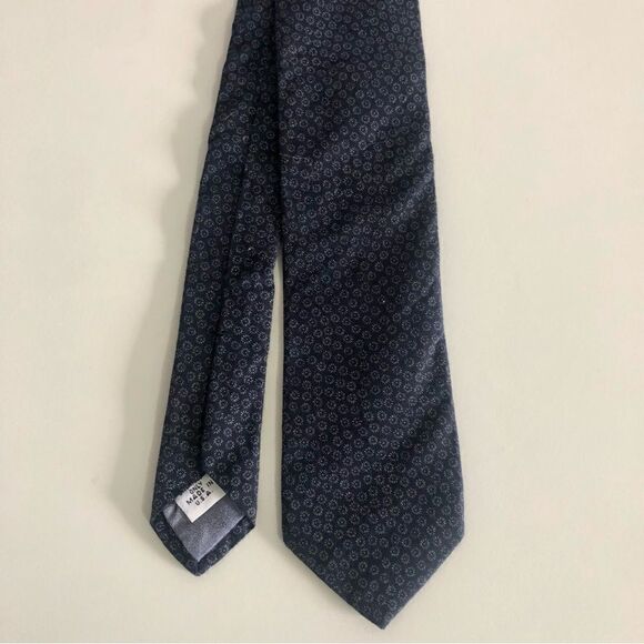 Ernest Alexander Navy Skinny Necktie - Picture 1 of 7